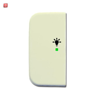 B&J2CKA006220A0089 / Wippe 2-fach links, mit Symbol "Licht" / EAN 4011395180648