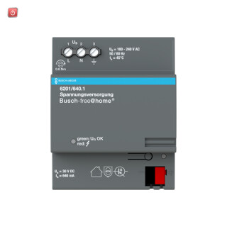 B&J2CKA006220A0001 / 6201/640.1 Spannungsversorgung, 640 mA, REG, BJE / EAN 4011395180365