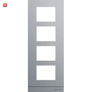 B&J2TMA200160A0034 / 41394CF-A-03 Frontplatte Audio 1/4 / EAN 6955891815940