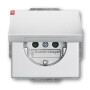 B&J2CKA002018A1519 / SCHUKO® Steckdosen-Einsatz mit Klappdeckel und int. erh. Berührungssch / EAN 4011395229200