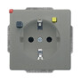 B&J2CKA003116A0666 / FI-SCHUKOMAT SCHUKO® Steckdosen-Einsatz mit Fehlerstrom-Schutzschalter / EAN 4011395229811