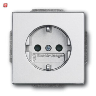 B&J2CKA002013A5450 / SCHUKO® Steckdosen-Einsatz mit erh. Berührungsschutz / EAN 4011395226742