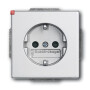 B&J2CKA002013A5450 / SCHUKO® Steckdosen-Einsatz mit erh. Berührungsschutz / EAN 4011395226742