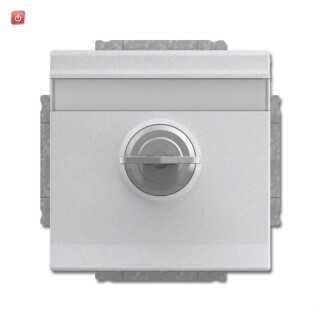 B&J2CKA002018A1561 / SCHUKO® Steckdosen-Einsatz mit Klappdeckel und Schloss / EAN 4011395225974