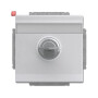 B&J2CKA002018A1561 / SCHUKO® Steckdosen-Einsatz mit Klappdeckel und Schloss / EAN 4011395225974