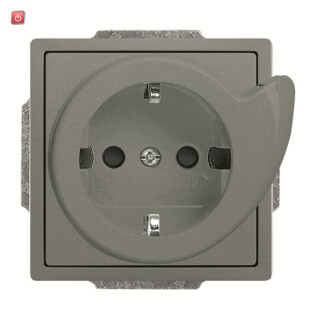 B&J2CKA002013A5414 / Busch-Servicesteckdose® mit erh. Berührungsschutz / EAN 4011395228753