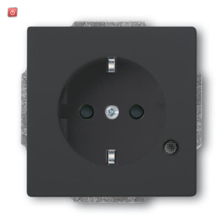 B&J2CKA002013A5457 / SCHUKO® Steckdosen-Einsatz mit LED Kontrolllicht / EAN 4011395228500