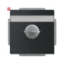 B&J2CKA002018A1568 / SCHUKO® Steckdosen-Einsatz mit Klappdeckel und Schloss / EAN 4011395226162