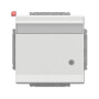B&J2CKA002018A1552 / SCHUKO® Steckdosen-Einsatz mit Klappdeckel, Beschriftungsfeld und LED / EAN 4011395229545