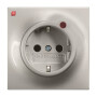 B&J2CKA002011A3843 / Busch-Protector® SCHUKO® Steckdosen-Einsatz mit Überspannungsschutz / EAN 4011395078990