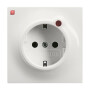 B&J2CKA002011A3841 / Busch-Protector® SCHUKO® Steckdosen-Einsatz mit Überspannungsschutz / EAN 4011395078976