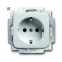 B&J2CKA002013A5291 / SCHUKO® Steckdosen-Einsatz Busch-steplight® mit Nachtorientierungslich / EAN 4011395100738