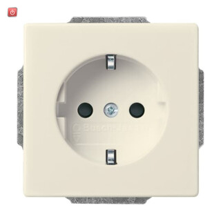 B&J2CKA002013A5292 / SCHUKO® Steckdosen-Einsatz Busch-steplight® mit Nachtorientierungslich / EAN 4011395100745