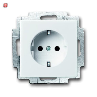 B&J2CKA002013A5294 / SCHUKO® Steckdosen-Einsatz Busch-steplight® mit Nachtorientierungslich / EAN 4011395100769