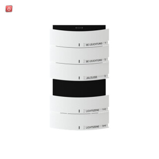 B&J2CKA006320A0033 / Bedienelement 5/10-fach, mit Infrarotschnittstelle Busch-triton® / EAN 4011395139134