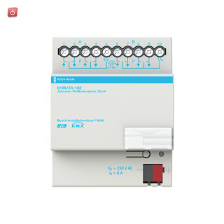 B&J2CKA006151A0239 / 6196/23-102 Jalousie-/Rollladenaktor, 2fach, 230 V AC, REG, BJE / EAN 4011395143827
