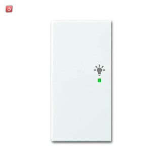 B&J2CKA006220A0361 / Wippe 2-fach links, mit Symbol "Licht" / EAN 4011395192092