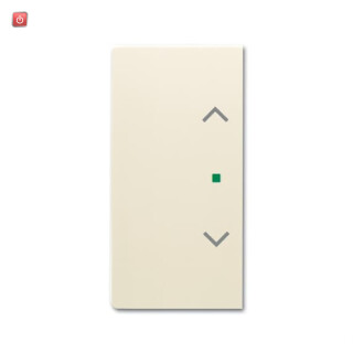 B&J2CKA006220A0403 / Wippe 2-fach links/rechts, mit Symbol "Jalousie" / EAN 4011395202487