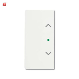 B&J2CKA006220A0488 / Wippe 2-fach links/rechts, mit Symbol "Jalousie" / EAN 4011395203200