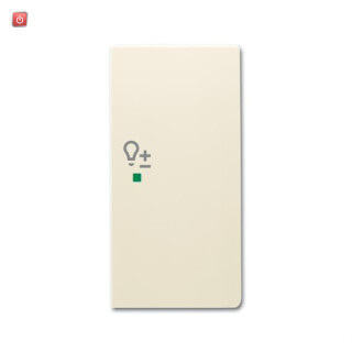 B&J2CKA006220A0406 / Wippe 2-fach rechts, mit Symbol "Dimmer" / EAN 4011395202517