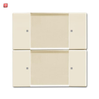 B&J2CKA006730A0084 / Wandsender ZigBee Light Link 2 Kanal / EAN 4011395189405