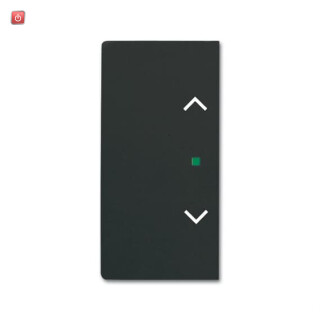 B&J2CKA006220A0505 / Wippe 2-fach links/rechts, mit Symbol "Jalousie" / EAN 4011395203378