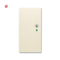 B&J2CKA006220A0402 / Wippe 2-fach links, mit Symbol...