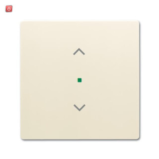 B&J2CKA006220A0398 / Wippe 1-fach, mit Symbol "Jalousie" / EAN 4011395202432