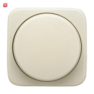 B&J2CKA006599A3033 / Zentralscheibe mit Drehknopf, Bef.-Mutter und Glimmlampe / EAN 4011395265741