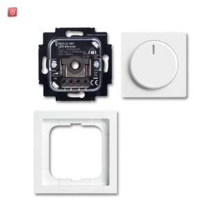 B&J2CKA006512A0350 / Busch-Drehdimmer LED, Komplettset / EAN 4011395263839