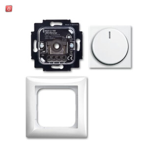 B&J2CKA006512A0349 / Busch-Drehdimmer LED, Komplettset / EAN 4011395263822