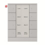 B&J2CKA006330A0071 / Bedienelement 8-fach Busch-Tenton® / EAN 4011395299050