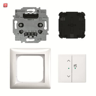 B&J2CKA006200A0286 / 62731/UJ-914-WL Jalousie-Eins. flex, 1f Komplettset mit 2-fach Bediene / EAN 4011395294697