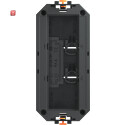 BET7408723 / Universalträger für 3 Modul45-Geräte 165x76x40, PA, graphitschwarz, RA / EAN 4012196435289