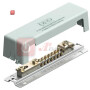 BET5015081 / Potentialausgleichsschiene mit Metallfuss 188mm, CuZn, grau / EAN 4012195378310
