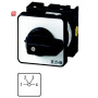 EATON / 015123 / Stufenschalter, T0, 20 A, Zentraleinbau, 2 Baueinheit(en), Kontakte: 4, 60 ø, rastend, ohne 0-Stellung, 1-4, Abwicklungs Nr. 8231 T0-2-8231/EZ / EAN4015080151234