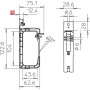 BET2205416 / Grip-Sammelhalterung 40x NYM3x1,5, PP, lichtgrau, RAL 7035 / EAN 4012195651666