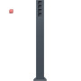GIR135428 / E-Säule 4x Leereinheit 1400 mm Gira Energiesäule Anthrazit / EAN 4010337354284
