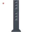 GIR135128 / E-Säule 6x Leereinheit 769 mm Gira...