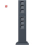 GIR135128 / E-Säule 6x Leereinheit 769 mm Gira Energiesäule Anthrazit / EAN 4010337351283