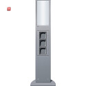 GIR134926 / E-Säule Licht + 3x Leereinheit 769 mm...