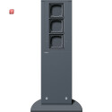 GIR134528 / E-Säule 3x Leereinheit 491 mm Gira...