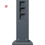 GIR134528 / E-Säule 3x Leereinheit 491 mm Gira Energiesäule Anthrazit / EAN 4010337345282
