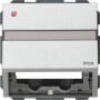GIR87065 / Datenhaube Tragring + BSF Gira TX_44 F Alu / EAN 4010337870654