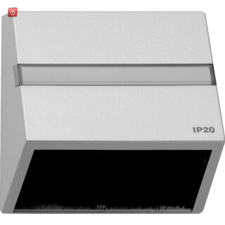 GIR68265 / Haube steckb. Adapterrahmen Gira TX_44 F Alu / EAN 4010337682653