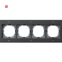 GIR21467 / Abdeckrahmen 4f Gira TX_44 (WG UP) Anthrazit /...