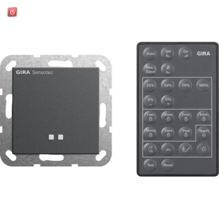 GIR236628 / Sensotec + Fernbedienung System 55 Anthrazit / EAN 4010337014416