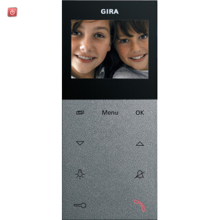 GIR123926 / Wohnungsstation Video AP Plus System 55 F Alu / EAN 4010337016267