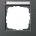 GIR109123 / Abdeckrahmen 1f BSF Gira E2 Anthrazit / EAN...