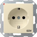 GIR45801 / SCHUKO Aufdruck EDV System 55 Cremeweiß...